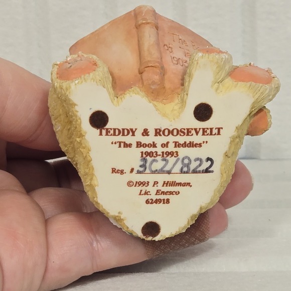 Cherished Teddies Teddy and Roosevelt "The Book of Teddies" 624918 - Picture 6 of 6